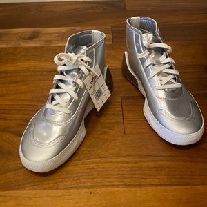Adidas by Stella McCartney silver Treino Mid Met
